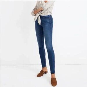 Madewell High Riser Skinny Jeans Medium/Dark Wash | Size 25 NWOT